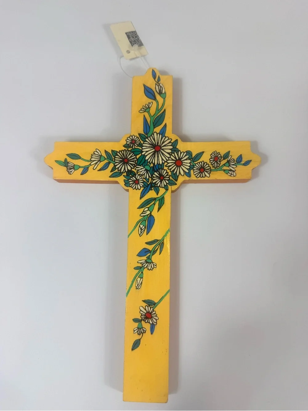 Artesanias Jesus Artesano Hand Made Wooden Cross El Salvador